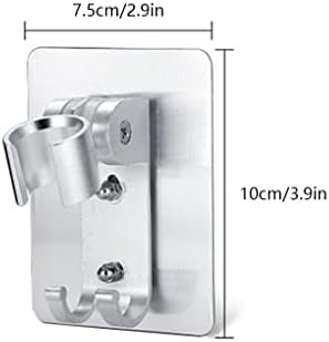 ZLDXDP zidni gel montirani nosač za tuširanje nosača nosača ručno držanje kupaonice tuš glava ugradnju prijenosnih dodataka za kupaonicu