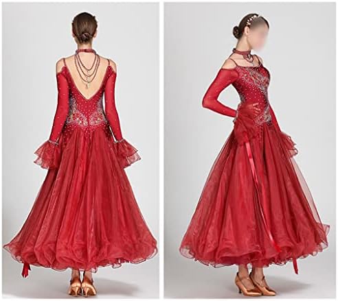 Ccbuy standardna balska haljina haljina za ples plesne natjecateljske haljine plesna haljina tango plesni kostimi Žene plesne odjeće