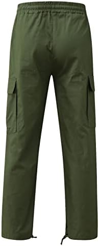 Ellees teretne hlače za muškarce na otvorenom višestrukim vrećama Stretch Cargo hlače ravno teretane trenirke na otvorenom radne hlače