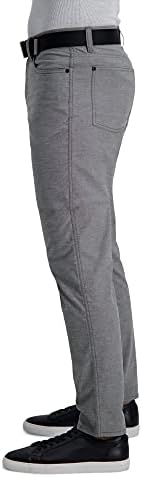 Haggar muški aktivni serija vitka/ravna fit ravna prednja hlača