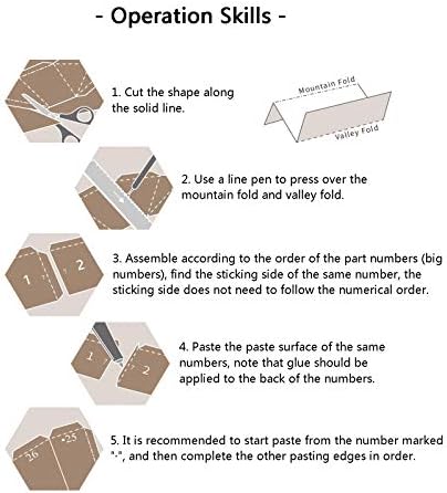 WLL-DP 3D dinosaur ručno izrađeni papir Skulptura uradi sam unaprijed izrezani papir zanatskog papira Model papira origami zagonetka