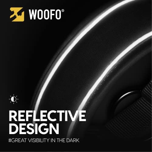 WOOFO Premium Dog ovratnik | Super podesivo za sve pasmine, kopča s brzim otpuštanjem | Ekstra meka i proširena obloga i reflektivni