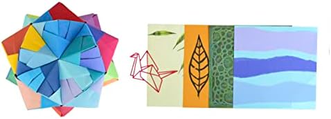 Yasutomo origami čiste crvene boje 9 boja 36 listova