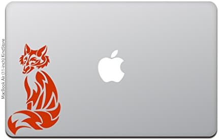 Kind Store M804-11-R MacBook Air/Pro 11/13 inčni MacBook naljepnica Fox Fox Fox 11 inča crvena