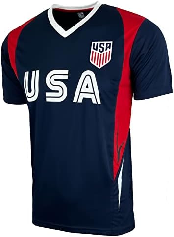 Ikona Sportska službena licencirala američki nogomet USMNT Youth Kids Day Majice Atletske aktivne treninge Tee TEE TOP