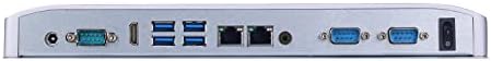Industrijski panel PC HUNSN 17-inčni TFT LED IP65, kapacitivni zaslon osjetljiv na dodir projekciji u 10 točaka, Intel J6412, Windows
