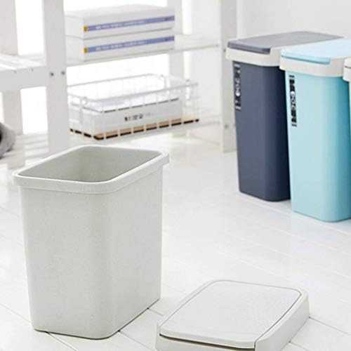 Kanta za sakupljanje otpada bucket ručna preša s poklopcem za smeće kućna kupaonica dnevni boravak pravokutni preklopni poklopac s