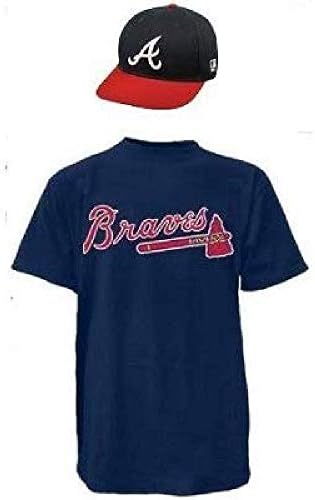 Veličanstvena kapica i Jersey Atlanta Braves kombinirana licencirana replika šešir i tinejdžer