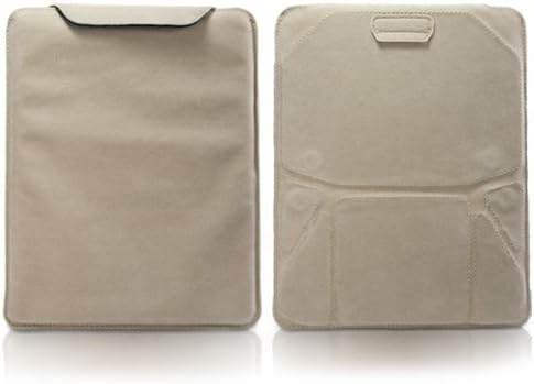 Kućište kutije kompatibilno s lectrus android tabletom x11 - stalak za torbicu od baršuna, velur kliznog rukava ugrađeni preklopni
