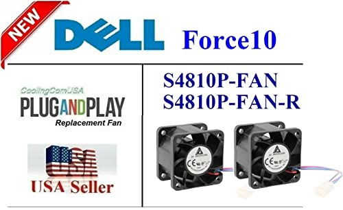 ExtraCooling tiha verzija Zamjenski ventilatori kompatibilni za Dell Force10 S4810P-FAN DELL S4810P-FAN-R