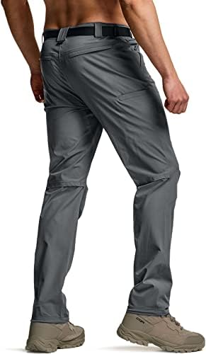 CQR muške hladne suhe taktičke hlače, vanjske hlače otporne na vodu, lagani rastezljivi teret/ravni rad planinarskih hlača