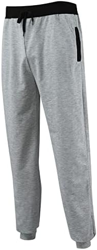 Sezcxlgg muške hlače muške hiphop hlače udobne solidne boje čipkaste manžetne hlače s džepom