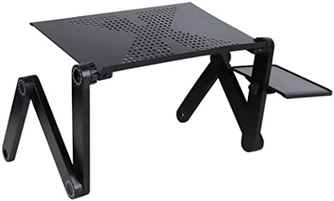 Liruxun prijenosni stol podesivi stol za prijenosno računalo stalak aluminij prijenosni lapdesk za tv sofa krevet ergonomski stol stol