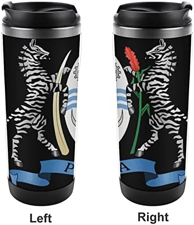 Grb bocvane putničke kave šalice s poklopcem izolirane šalice od nehrđajućeg čelika dvostruka zidna boca