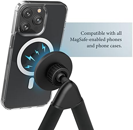 Očekivani držač telefona za vrat jastuka za iPhone - magnetska ruka za guske, savršeno za postavljanje u krevetu/automobilu/kauču ili