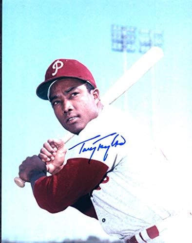 Tony Taylor Philadelphia Phillies potpisala je Autografirani 8x10 fotografija s COA