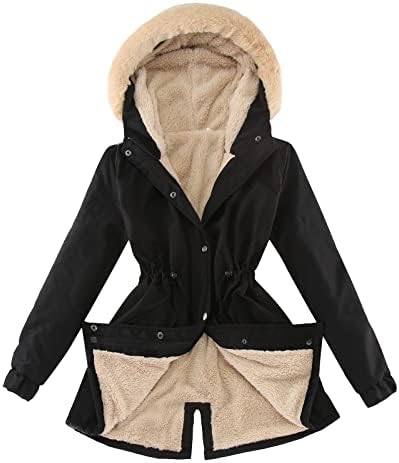 Topla jakna s kaputom s džepnom kapuljačom jakna žena zimska jakna Nejasna fleece nadmašuje vitak modni kardigan