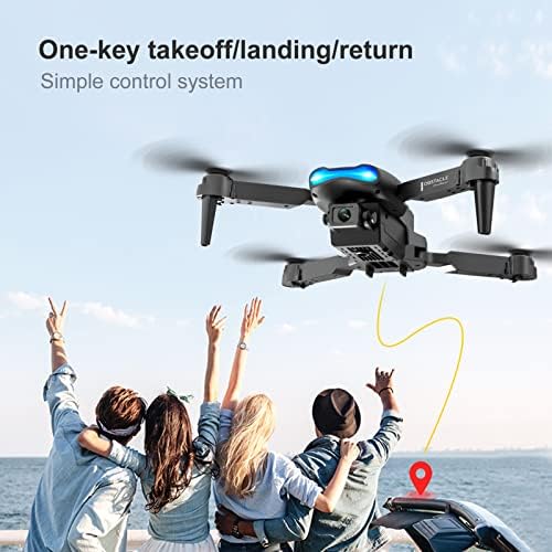 Goolrc E99 K3 Pro RC drone s 4K dvostrukom kamerom, mini dronom za djecu i odrasle, RC Quadcopter s 3D okretnim okretom, izbjegavanje