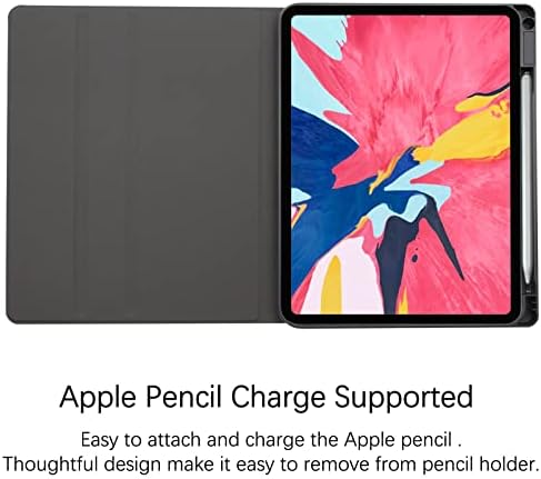 Berkin Arts iPad Air 4th/5. generacija Slučaj 2020/2021 Folio naslovnica s dizajnom umjetničkog krajolika, Smart Stand Olovka za olovke