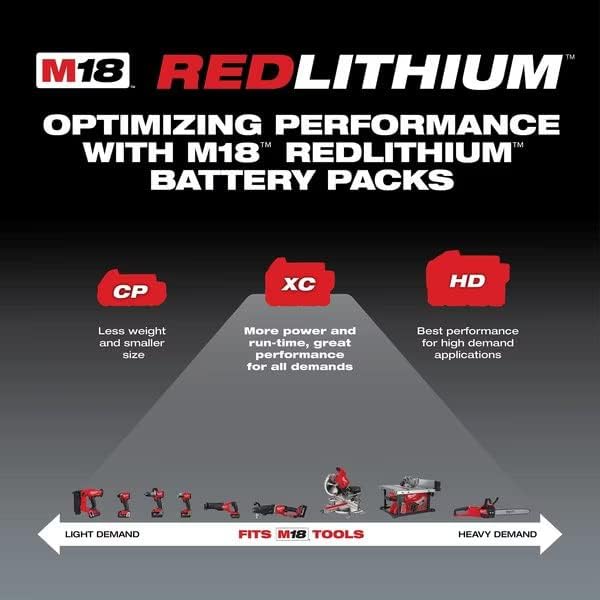 Nova zamjena Milwaukee M18 Baterijsko pakiranje visoka izlaz 6.0AH 18V za Milwaukee M18 Baterije Litij 48-11-1862 48-11-1852 48-11-1850