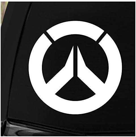 Jinx Overwatch logotip Die Cut vinil naljepnica naljepnice, bijela, 5,75