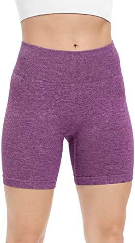 Baydi trening kratke hlače za žene 3 pakiranje visokog struka bešavne joge kratke hlače atletske teretane bicikliste kratke hlače