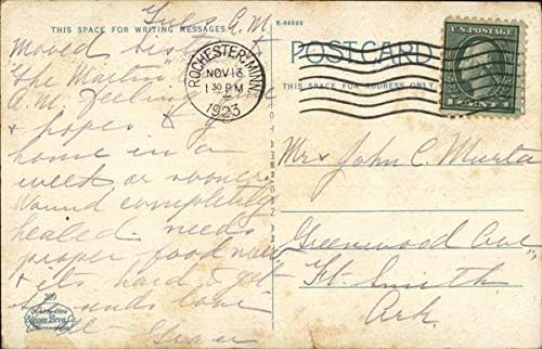 Izvorna Antikna razglednica Calera Rochester, Minnesota, Minnesota Minnesota, 1923
