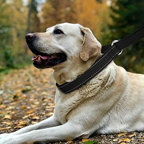 Cobee Nylon Dog ovvratnik, bez povlačenja ovratnika za male srednje pse, reflektirajući podesivi ovratnik za pse sa sigurnosnom kopčama