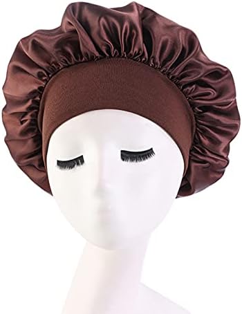 Dfhyar šešir kapica kapica solidna kemoterapija za spavanje široko-pahuljina kosa ženska kosa satenski bejzbol kape za muške kape za