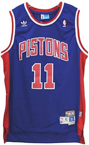 Isiah Thomas Detroit Pistons potpisao je autografirani plavi 11 Jersey Paas CoA