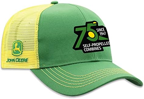 John Deere 75. godišnjica Kombinirajte mrežicu stražnjeg šešira, jednu veličinu, zelenu