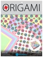 Y&C Origami Paper 5,88 Doodle Dots ASTD 24PC