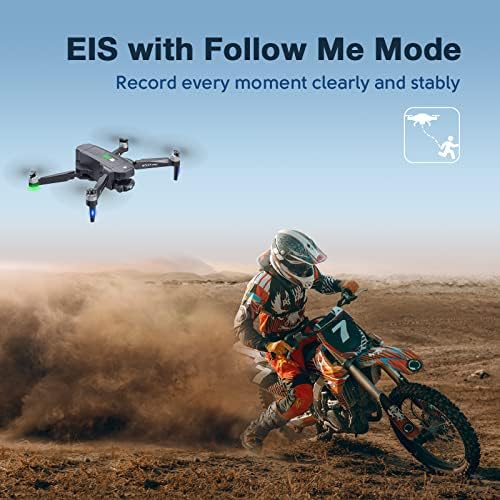 Attop dronovi s kamerom za odrasle 4K EIS kameru, dvije osi Gimbal GPS drone s motorom bez četkice, 60 min leta, 5G Wi-Fi mjenjač,