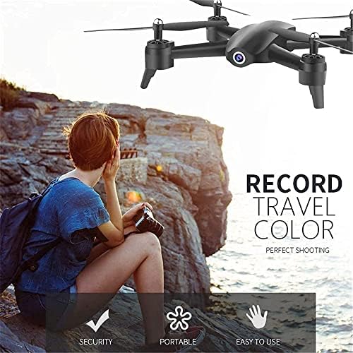 RFZHANZ RC AUX Drone s kamerom za odrasle i djecu - sklopivi RC Quad Copter 4K HD FPV Drone uživo video gesta/gravitacija Kontrola