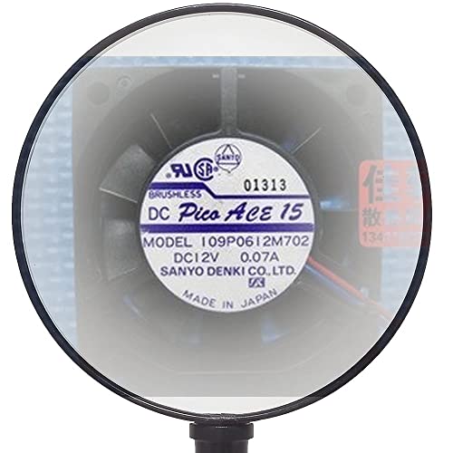 Ventilator za hlađenje od 6 cm 12V 0,07A 109P0612M702 tihi ventilator 6015